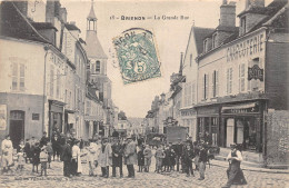 89-BRIENON- LA GRANDE RUE - Brienon Sur Armancon