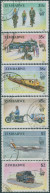 Zimbabwe 1990 SG780-785 Transport Set FU - Zimbabwe (1980-...)