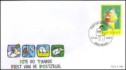 3886 - FDC - Feest Van De Postzegel : Het Mailmoment P1654 - 2001-2010