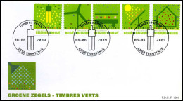 3911/15 - FDC - 5 Ecologische Initiatieven Voor Een Beter Leefmi - 2001-2010