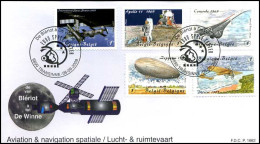 3916/20 - FDC - Lucht- En Ruimtevaart : Van Bleriot To De  - 2001-2010