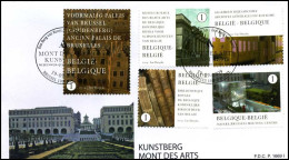 3941/50 - FDC - Een Berg Van Kunst : De Brusselse Kunstberg P166 - 2001-2010