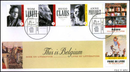 3970/79 - FDC - This Is Belgium : Boek En Literatuur P1673I/II - 2001-2010