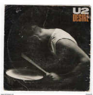 * Vinyle  45T - U2 - Desire, Halleluia Here She Comes - Autres - Musique Anglaise