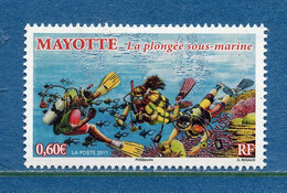 Mayotte - YT N° 255 ** - Neuf Sans Charnière - 2011 - Unused Stamps