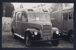 Fotografie Lastwagen - Kastenwagen Thames, Feuerwehr-Gerätewagen, Kennzeichen NLB 102  - Auto's