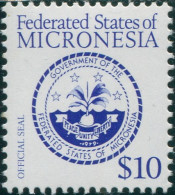Micronesia 1984 SG20a $10 Official Seal MH - Mikronesien