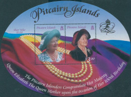 Pitcairn Islands 2000 SG582 Queen Mother 100th Birthday MS MNH - Pitcairninsel