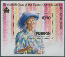Cook Islands Penrhyn 1990 SG446 Queen Mother MS MNH - Penrhyn