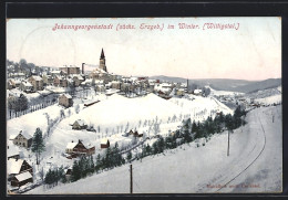AK Johanngeorgenstadt, Gesamtansicht Im Winter  - Johanngeorgenstadt