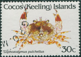 Cocos Islands 1991 SG255 30c Crab FU - Kokosinseln (Keeling Islands)
