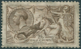 Great Britain 1913 SG400 2s.6d Sepia-brown KGV #3 FU (amd) - Unclassified