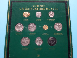 ( Copy Coins ) >>> BP Collectie Van ANTIEKE GRIEKS-ROMEINSE MUNTEN ( Dit Zijn COPY Munten ) COPY ( Original Pack )! - Otros & Sin Clasificación