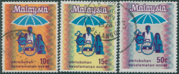 Malaysia 1973 SG100-102 Social Security Organization Set FU - Malaysia (1964-...)