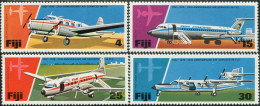 Fiji 1976 SG532-535 Air Services Set MLH - Fiji (1970-...)