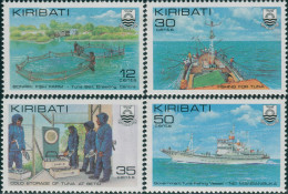 Kiribati 1981 SG158-161 Tuna Fishing Set MNH - Kiribati (1979-...)