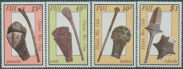 Fiji 1986 SG747-750 War Clubs Set MNH - Fiji (1970-...)