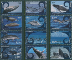 Aitutaki 2012 SG778-801 Whales Dolphins Set MNH - Cook