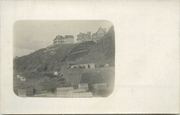 CARTE PHOTO - Vue à Localiser, Bord De Mer, Normandie? - A Identifier