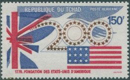 Chad 1975 SG430 150f American Revolution Flags MNH - Chad (1960-...)