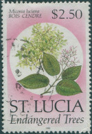St Lucia 1990 SG1046 $2.50 Endangered Trees FU - St.Lucia (1979-...)