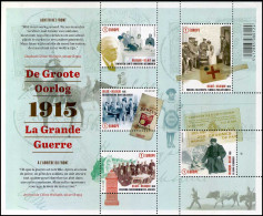 België BL 224 - De Groote Oorlog - 100 Jaar Na 1915 - La Grande Guerre  (4492/96) - 2002-… (€)