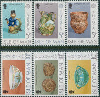 Isle Of Man 1976 SG84-89 Europa Ceramic Art Set MNH - Man (Insel)