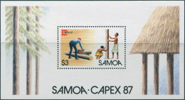Samoa 1987 SG753 Capex MS MNH - Samoa