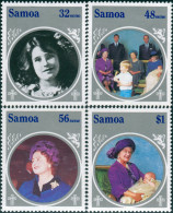 Samoa 1985 SG700-703 Queen Mother Set MNH - Samoa