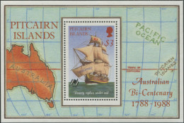 Pitcairn Islands 1988 SG314 $3 Bounty MS MNH - Pitcairn Islands