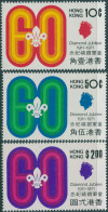 Hong Kong 1971 SG270-272 Scouting Set MLH - Otros & Sin Clasificación
