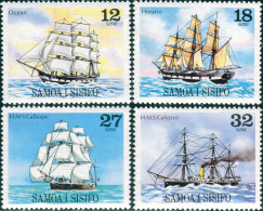 Samoa 1981 SG584-587 Ships Set MNH - Samoa