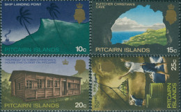 Pitcairn Islands 1969 SG101-104 Landing Cave House Flyingfox MNH - Pitcairn Islands