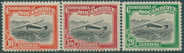 Mozambique Company 1935 SG272-274 Airliner Over Beira (3) MLH - Mosambik