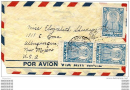 42-28  - Enveloppe Envoyée De Bolivie Aux USA 1941 - Bolivia