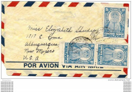 42-28  - Enveloppe Envoyée De Bolivie Aux USA 1941 - Bolivien