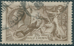 Great Britain 1913 SG400 2s.6d Sepia-brown KGV #4 FU (amd) - Unclassified