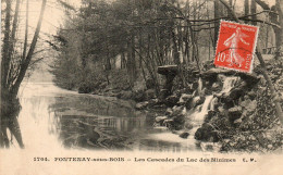 (94) FONTENAY SOUS BOIS Les Cascades Du Lac Des Minimes Timbre Semeuse  (Val De Marne) - Fontenay Sous Bois