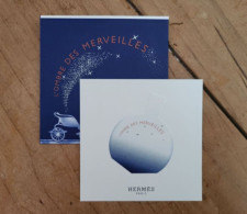 Carte Hermes L'Ombre Des Merveilles A/pochette - Profumeria Moderna (a Partire Dal 1961)