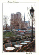 75 - Paris - Cathédrale Notre Dame - Terrasse De Café - Automobiles - CPM - Voir Scans Recto-Verso - Notre Dame De Paris