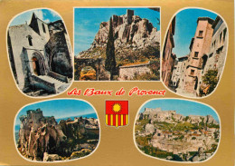 13 - Les Baux De Provence - Multivues - Blasons - CPM - Voir Scans Recto-Verso - Les-Baux-de-Provence