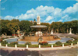 13 - Aix En Provence - Grande Fontaine Sur La Rotonde - CPM - Etat Pli Visible - Voir Scans Recto-Verso - Aix En Provence