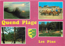 80 - Quend Plage Les Pins - Multivues - Plage - Chevaux - Poneys - Blasons - Carte Neuve - CPM - Voir Scans Recto-Verso - Quend