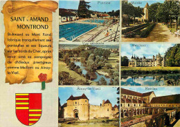 18 - Saint Amand Montrond - Multivues - Blasons - CPM - Carte Neuve - Voir Scans Recto-Verso - Saint-Amand-Montrond