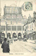 45 - Orléans - Hotel Des Postes - Animée - Tramway - Oblitération Ronde De 1906 - CPA - Voir Scans Recto-Verso - Orleans