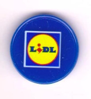 Jeton De Caddie " LIDL " Super Marché _j601 - Trolley Token/Shopping Trolley Chip