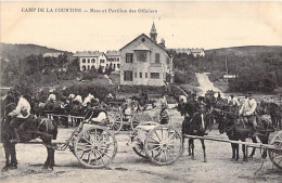 France - Camp De La Courtine - Mess Et Pavillon Des Officiers - Attelages - Carte Postale Ancienne - Sonstige & Ohne Zuordnung