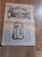 Revue France Mode Annee 1890  - N° 9 - Magazines - Before 1900