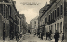 Romilly Sur Seine - Rue Gornet Boivin "animés" - Romilly-sur-Seine