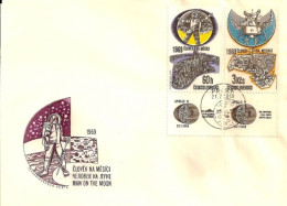 FDC L 72-3 Czechoslovakia - Man On The Moon 1969 Poor Scan, But The FDC Is Fine - Europe